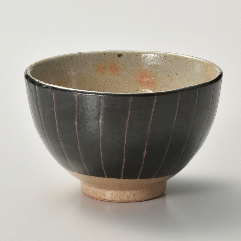 金正陶器 黒十草 中平 1個(ご注文単位1個)【直送品】