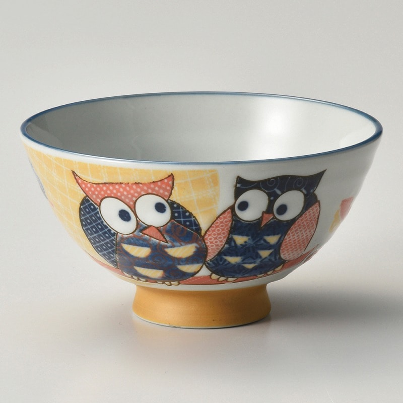 金正陶器 刺し子ふくろう大平 1個(ご注文単位1個)【直送品】