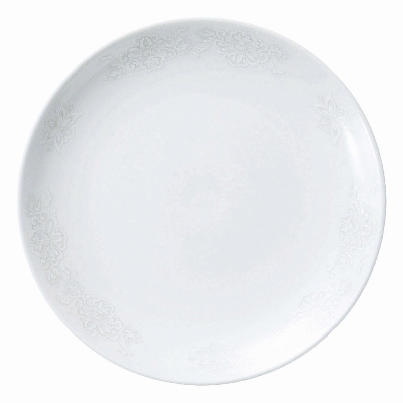 金正陶器 スーパーチャイナ華清(絵付)9吋丸皿 1個(ご注文単位1個)【直送品】