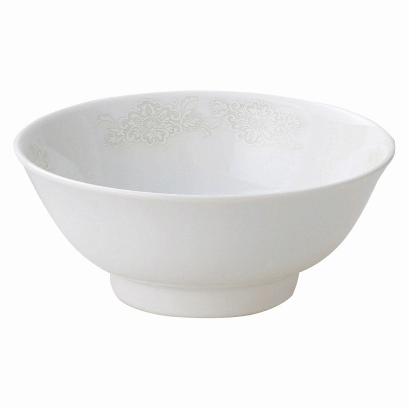 金正陶器 スーパーチャイナ華清(絵付)7.0寸反高台丼 1個(ご注文単位1個)【直送品】