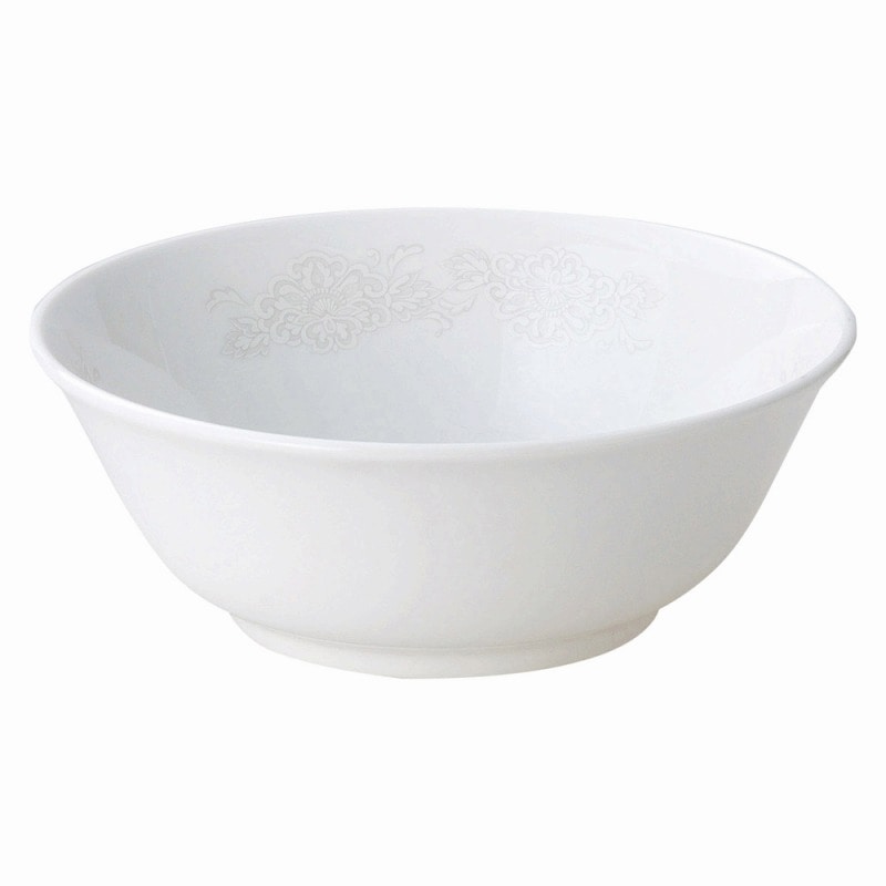 金正陶器 スーパーチャイナ華清(絵付)8吋スープボール 1個(ご注文単位1個)【直送品】
