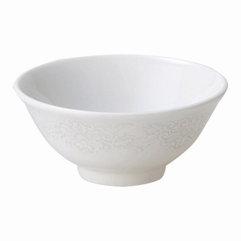 金正陶器 スーパーチャイナ華清(絵付)4.5吋スープ碗 1個(ご注文単位1個)【直送品】