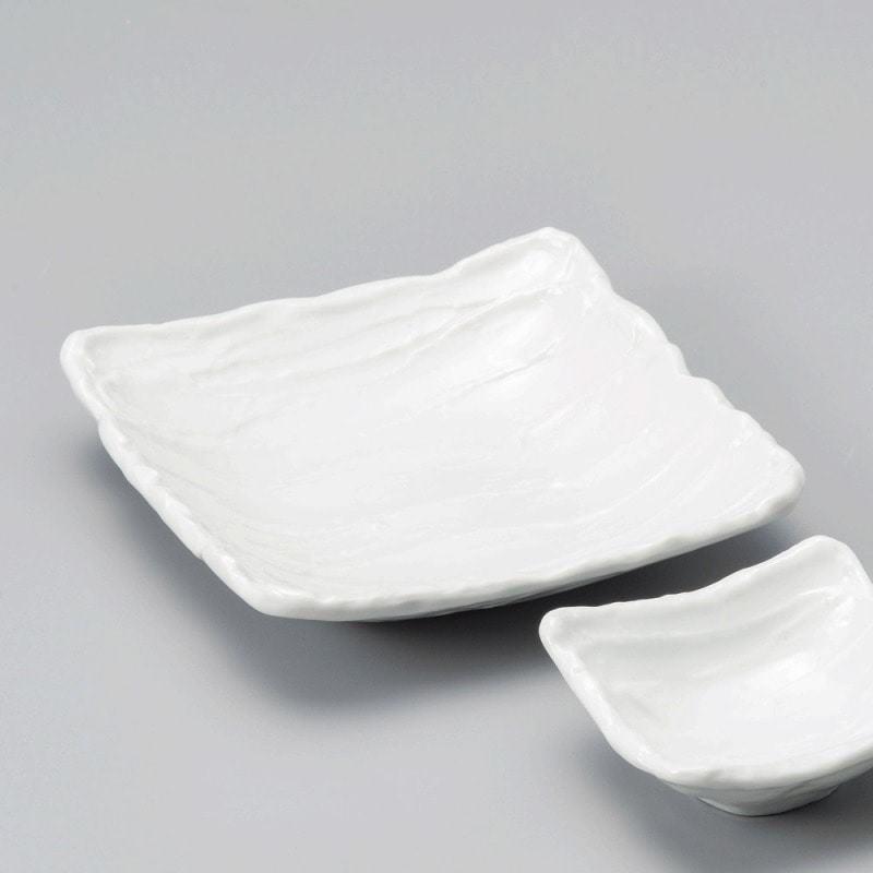 金正陶器 白荒ソギ17cm中鉢 1個(ご注文単位1個)【直送品】