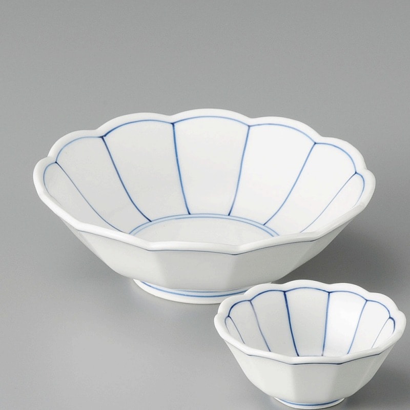 金正陶器 菊割筋刺身鉢 1個(ご注文単位1個)【直送品】