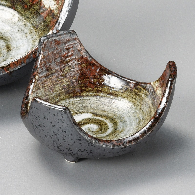 金正陶器 白刷毛三ッ山千代口 1個(ご注文単位1個)【直送品】
