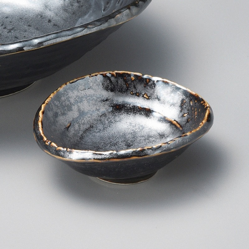 金正陶器 鉄結晶扇千代口 1個(ご注文単位1個)【直送品】
