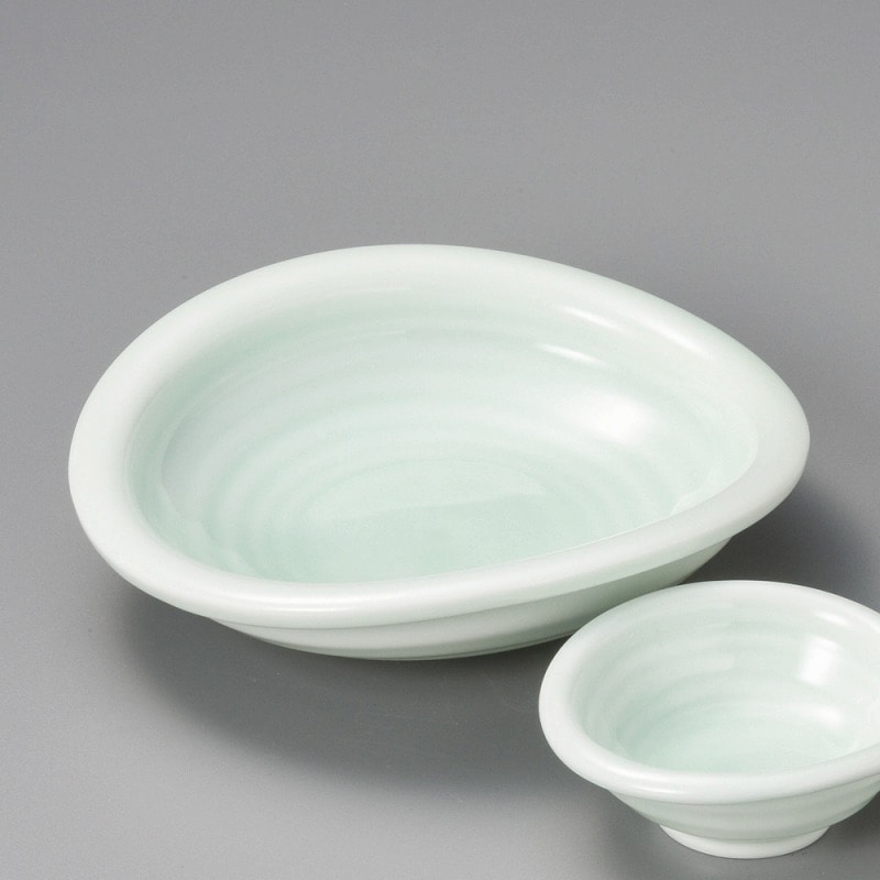 金正陶器 もえぎたわみ向付 1個(ご注文単位1個)【直送品】