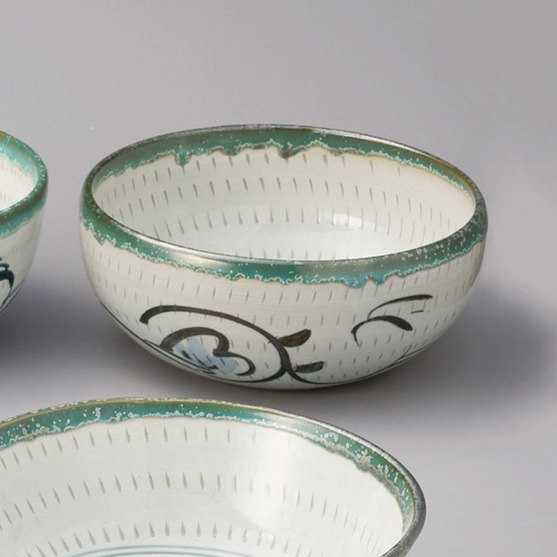 金正陶器 トチリ唐草5.5ボール 1個(ご注文単位1個)【直送品】