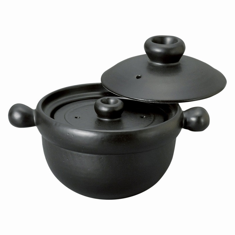 金正陶器 肉厚丸ポチ2.5号ご飯鍋 1個(ご注文単位1個)【直送品】