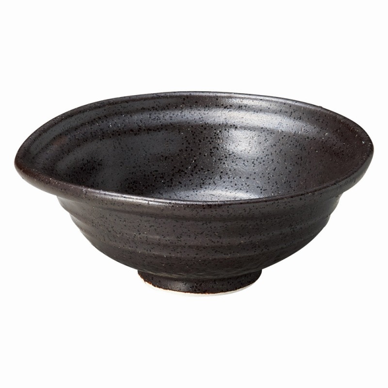 金正陶器 強化 黒南蛮 5.0片口鉢 1個(ご注文単位1個)【直送品】