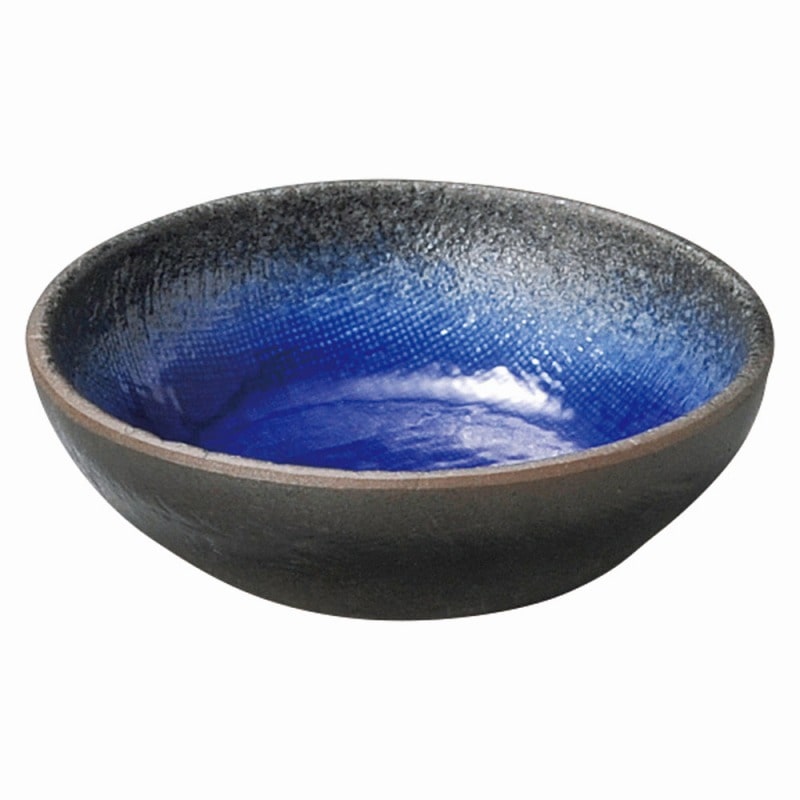 金正陶器 強化 伊賀るり釉 3.3丸丼 1個(ご注文単位1個)【直送品】