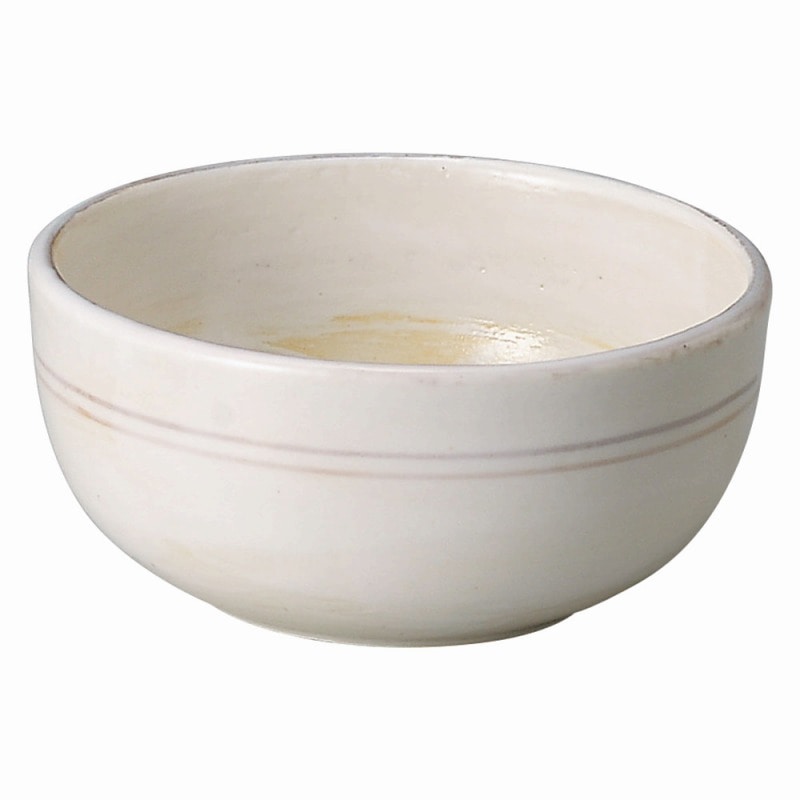 金正陶器 白刷毛目筋 3.8ボール 1個(ご注文単位1個)【直送品】