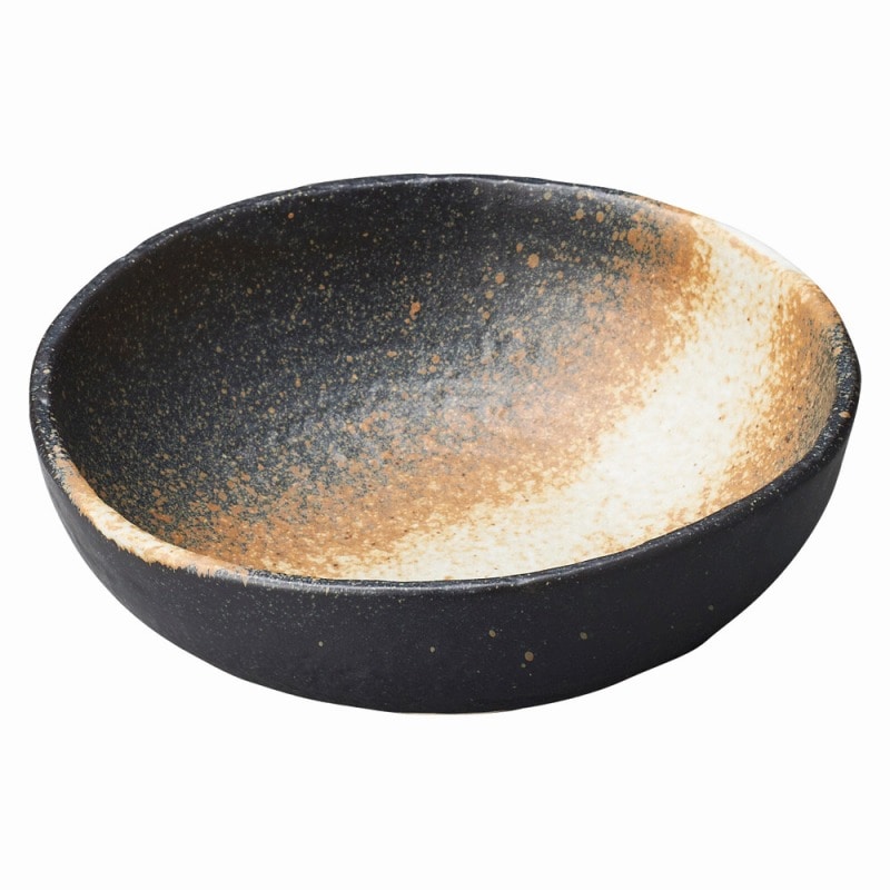金正陶器 いぶし備前 5.0丸鉢 1個(ご注文単位1個)【直送品】