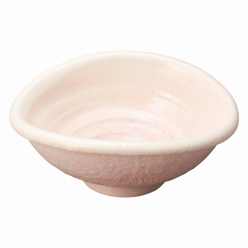 金正陶器 桜志野 (M)楕円鉢 1個(ご注文単位1個)【直送品】