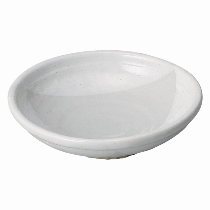 金正陶器 粉引塗分 5.0玉渕浅鉢 1個(ご注文単位1個)【直送品】