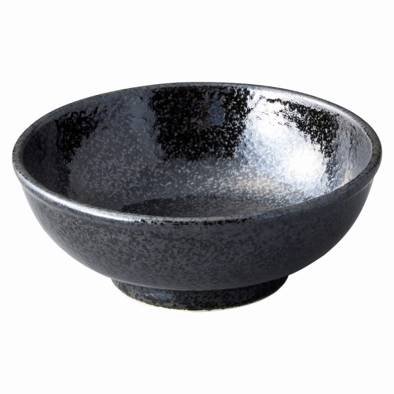 金正陶器 美濃粉引(黒) 黒4.2取鉢 1個(ご注文単位1個)【直送品】