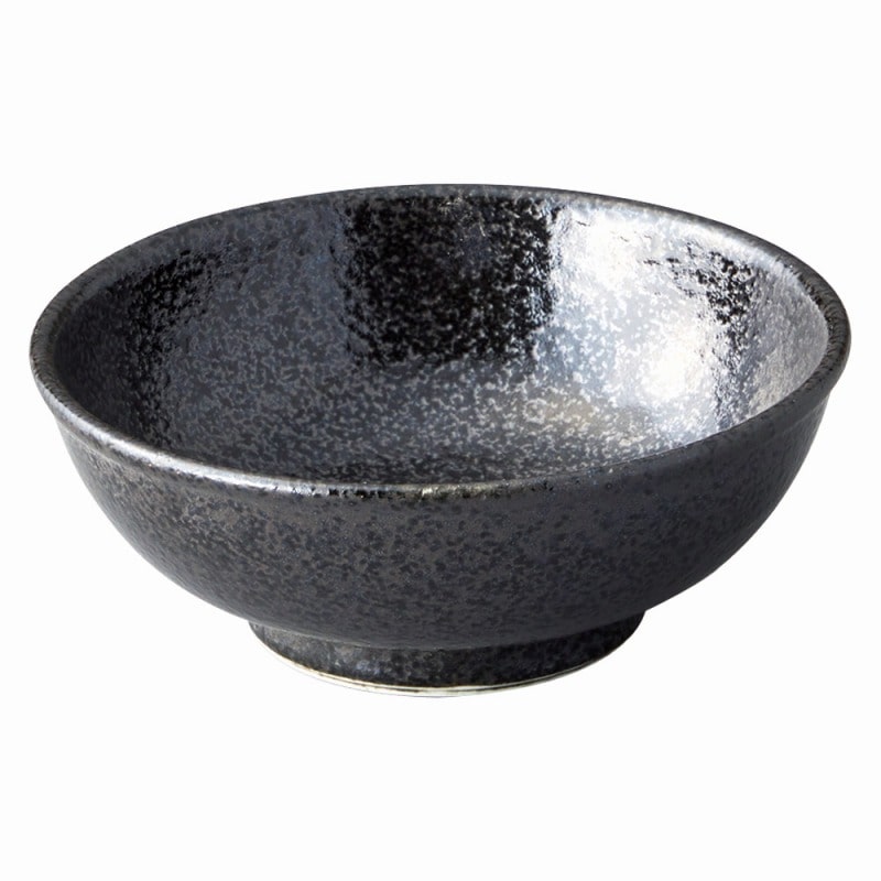 金正陶器 美濃粉引(黒) 黒3.8取鉢 1個(ご注文単位1個)【直送品】