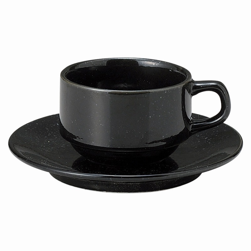 金正陶器 黒御影　スタック兼用碗 ※カップ単品のみ 1個（ご注文単位1個）【直送品】