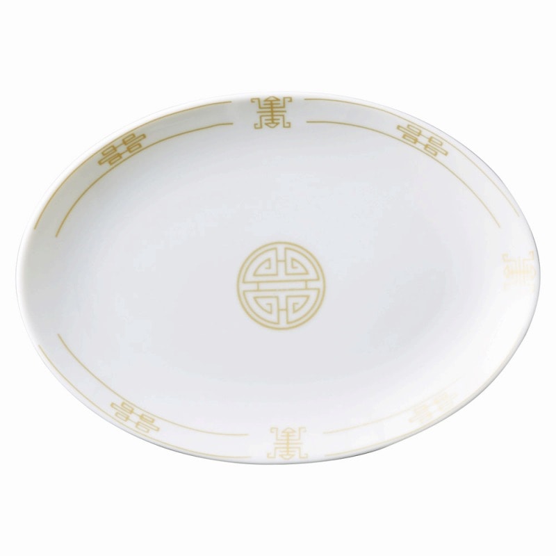 金正陶器 強化磁器 珠洛 8吋プラター 1個(ご注文単位1個)【直送品】