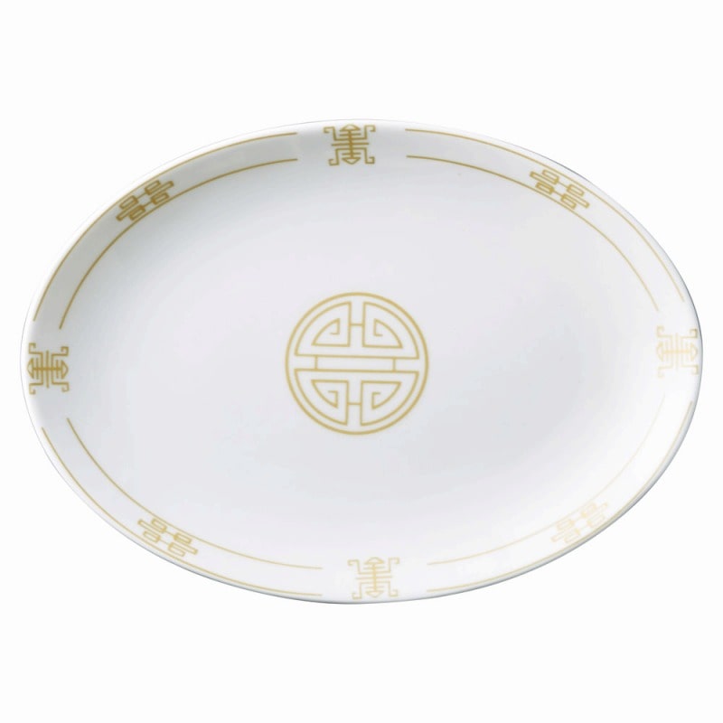 金正陶器 強化磁器 珠洛 9吋プラター 1個(ご注文単位1個)【直送品】