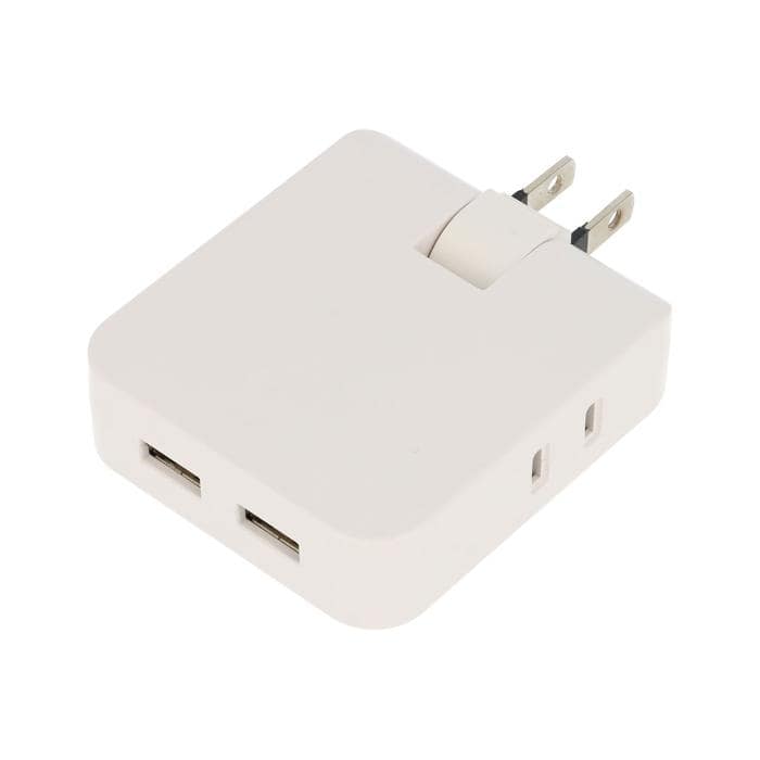 ㈱アーテック USBポート付コンセントタップ1個(ご注文単位1個)【直送品】