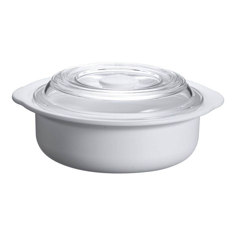 パルスレンジ容器 丸(ホワイト) PL-1201W 1箱(ご注文単位1箱)【直送品】