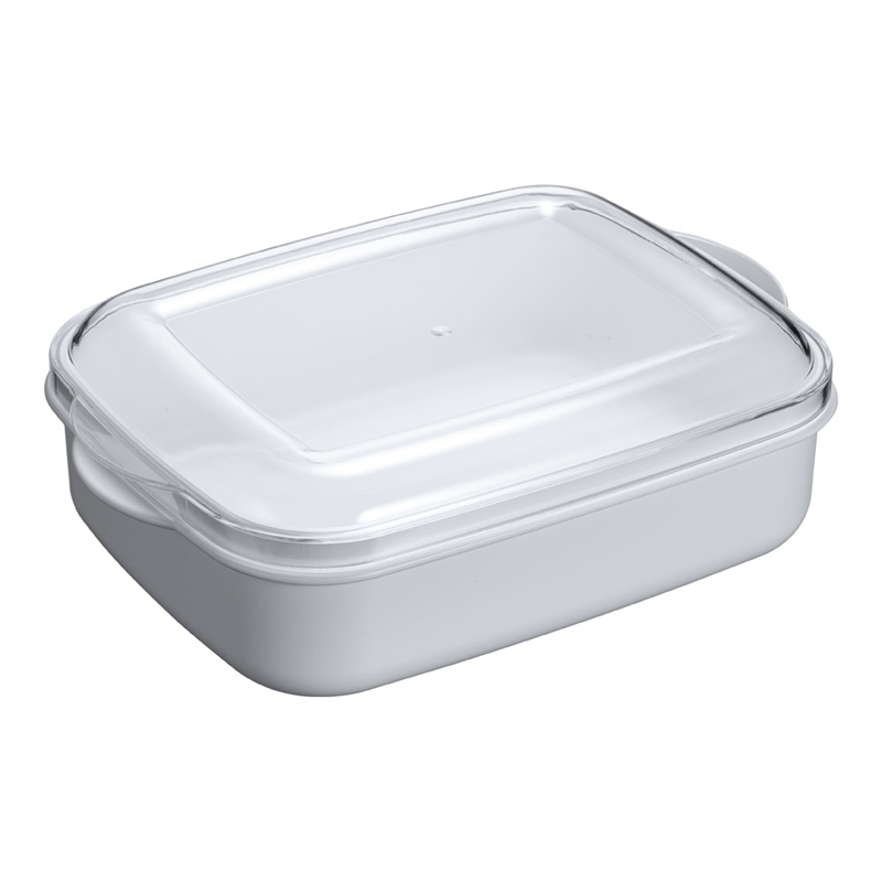 パルスレンジ容器 角(ホワイト) PL-1003W 1箱(ご注文単位1箱)【直送品】