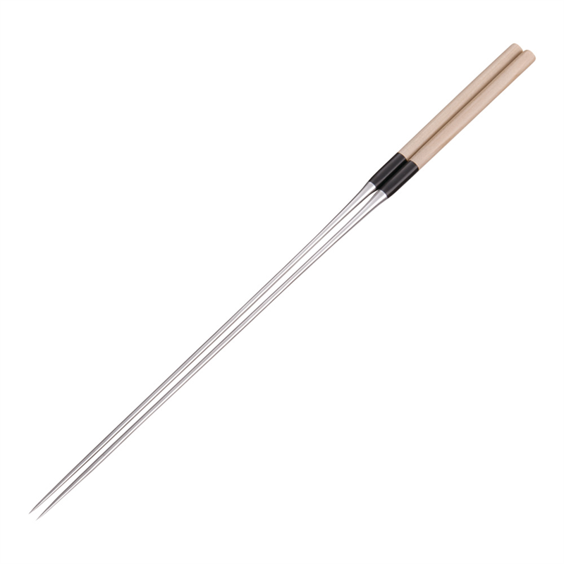 極上白木柄 盛箸(水牛桂柄付) 300mm 1箱(ご注文単位1箱)【直送品】