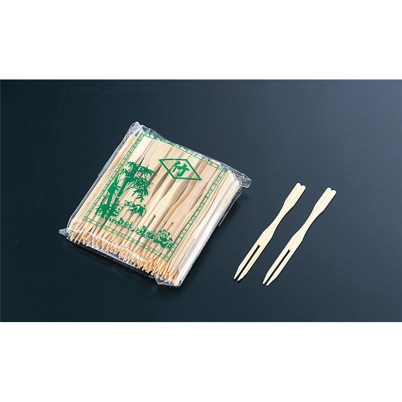 竹フォーク（100本入）  1袋（ご注文単位1袋）【直送品】