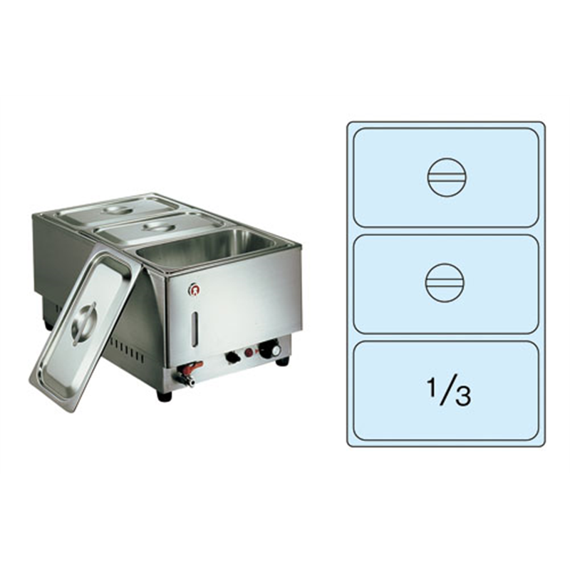 電気フードウォーマー1/1タテ型 KU-203T 1個(ご注文単位1個)【直送品】
