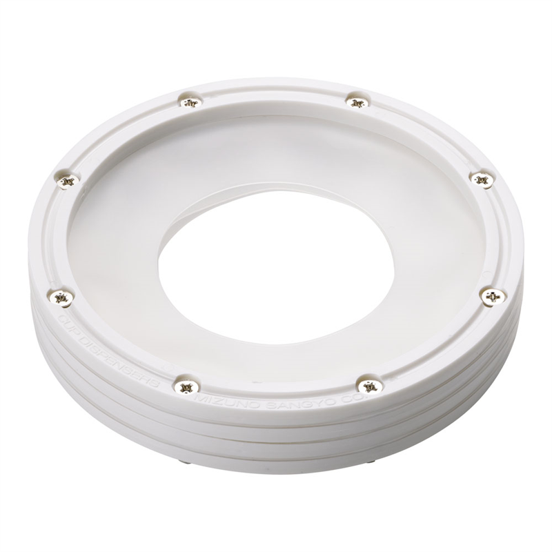 カップディスペンサー用アダプター 09213 76口径用 (白) 1袋(ご注文単位1袋)【直送品】