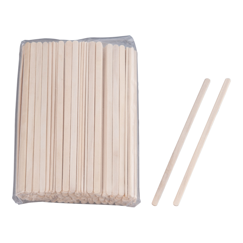 木製マドラー(200本入) 16.5cm Y-085 1袋(ご注文単位1袋)【直送品】