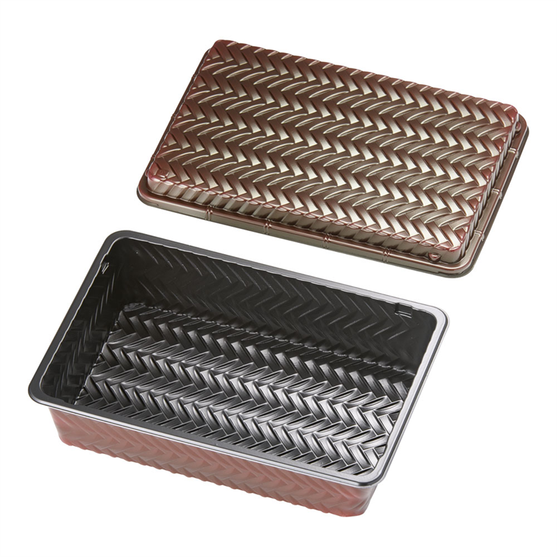 アジロ弁当 蓋付き 大(50セット入) 1袋(ご注文単位1袋)【直送品】
