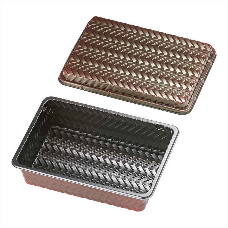 アジロ弁当 蓋付き 小 (50セット入) 1袋(ご注文単位1袋)【直送品】