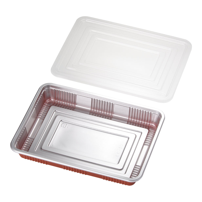 弁当容器 透明蓋付(100セット入) LC-10 1袋(ご注文単位1袋)【直送品】