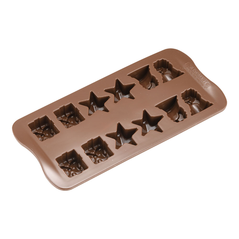 シリコマート チョコレートモルド クリスマス SCG06 1箱(ご注文単位1箱)【直送品】