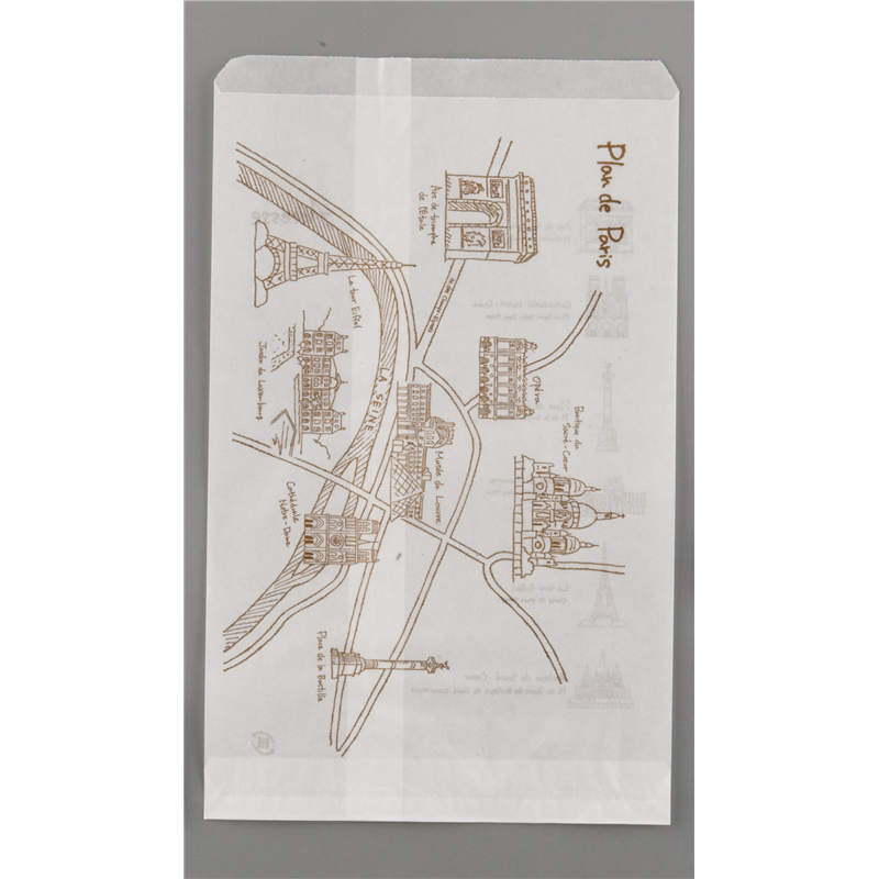 グラシン紙袋　プランデパリ（100枚入）  1袋（ご注文単位1袋）【直送品】