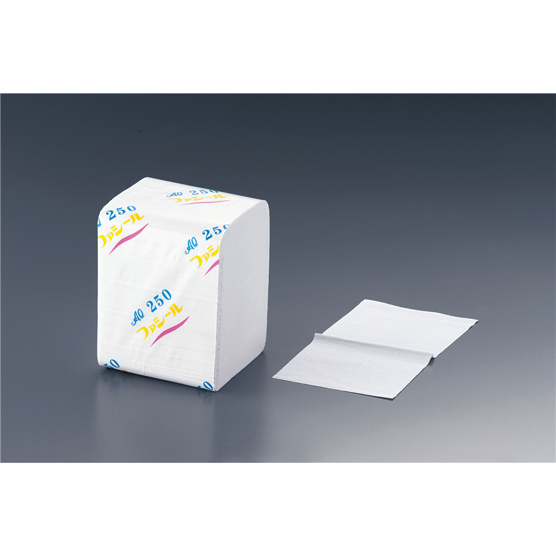ワンタッチトイレットティシューファシール AQ250(60束入) 1箱(ご注文単位1箱)【直送品】