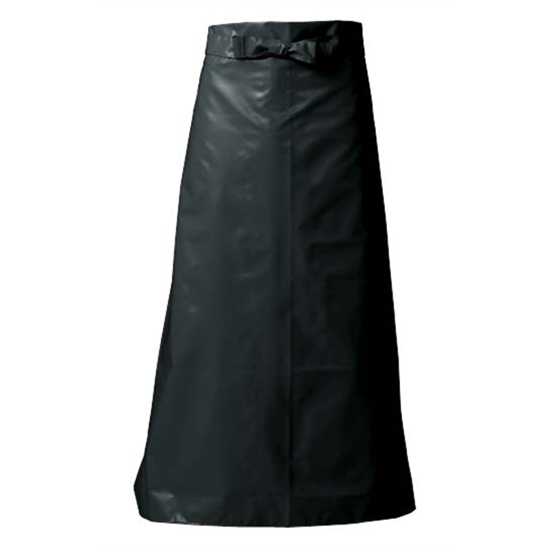 マイティクロス　エプロン　腰下タイプ E1002-7　L　ブラック 1袋（ご注文単位1袋）【直送品】