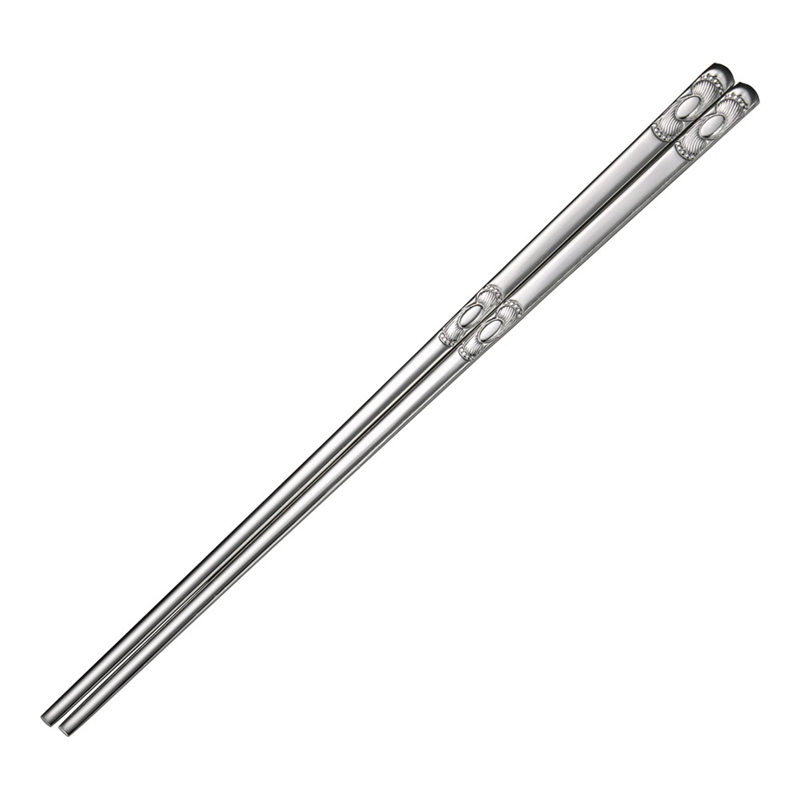 18-10朝鮮箸　ルビー CT-R 1袋（ご注文単位1袋）【直送品】