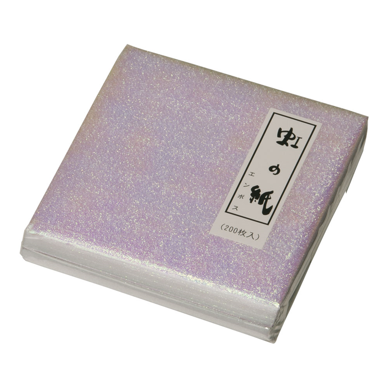 虹の紙 エンボス(200枚入) M30-649 1袋(ご注文単位1袋)【直送品】