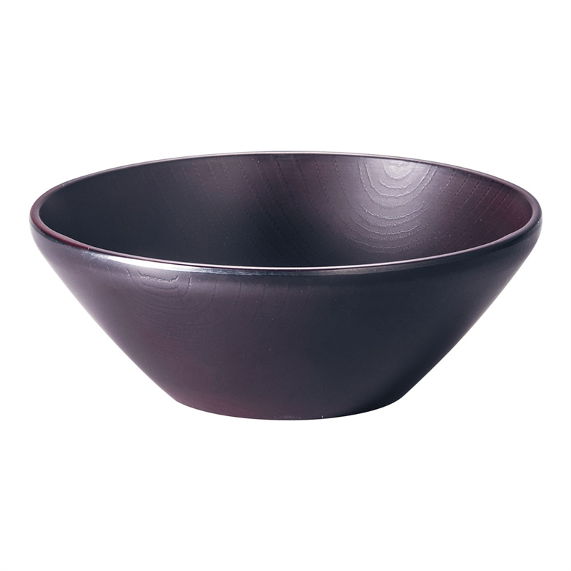 ウォールナ サラダボール 15cm ダークブラウン 1個(ご注文単位1個)【直送品】