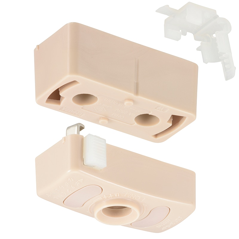 オーム電機 HS-LH02SET 00-7062 角型引掛シーリングセット 照明用(ご注文単位5袋)【直送品】