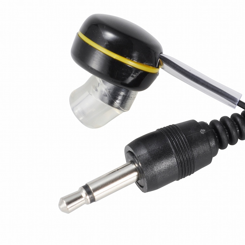 オーム電機 EAR-0019 01-0019 モノラルイヤ ホンラジオ用 1m(ご注文単位1袋)【直送品】