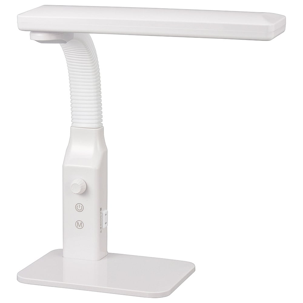 オーム電機 DS-LE95CG-W/RA93 06-3685 LEDデスクライト 調光・調色機能付き(ご注文単位1袋)【直送品】