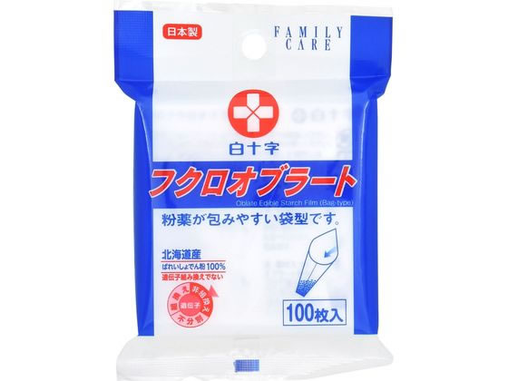 白十字 FC フクロオブラート 100枚 1パック※軽(ご注文単位1パック)【直送品】