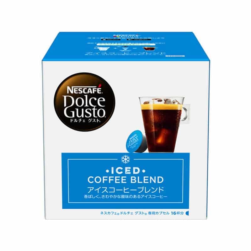 ネスレ ネスカフェ ドルチェ グスト 専用カプセル アイスコーヒーブレンド16杯分 1箱※軽(ご注文単位1箱)【直送品】