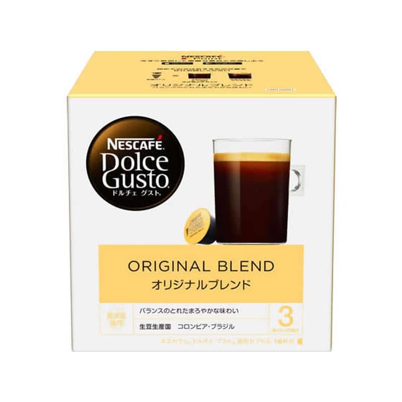 ネスレ ネスカフェ ドルチェ グスト 専用カプセル オリジナルブレンド 16杯分 1箱※軽(ご注文単位1箱)【直送品】