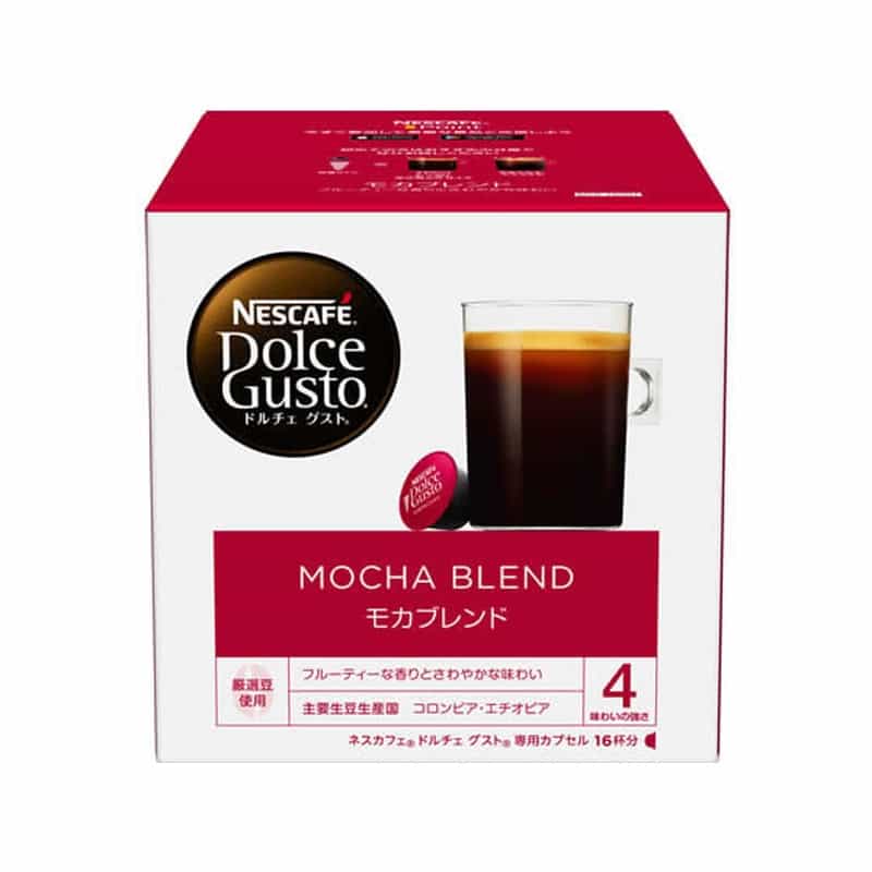 ネスレ ネスカフェ ドルチェ グスト 専用カプセル モカブレンド 16杯分 1箱※軽(ご注文単位1箱)【直送品】
