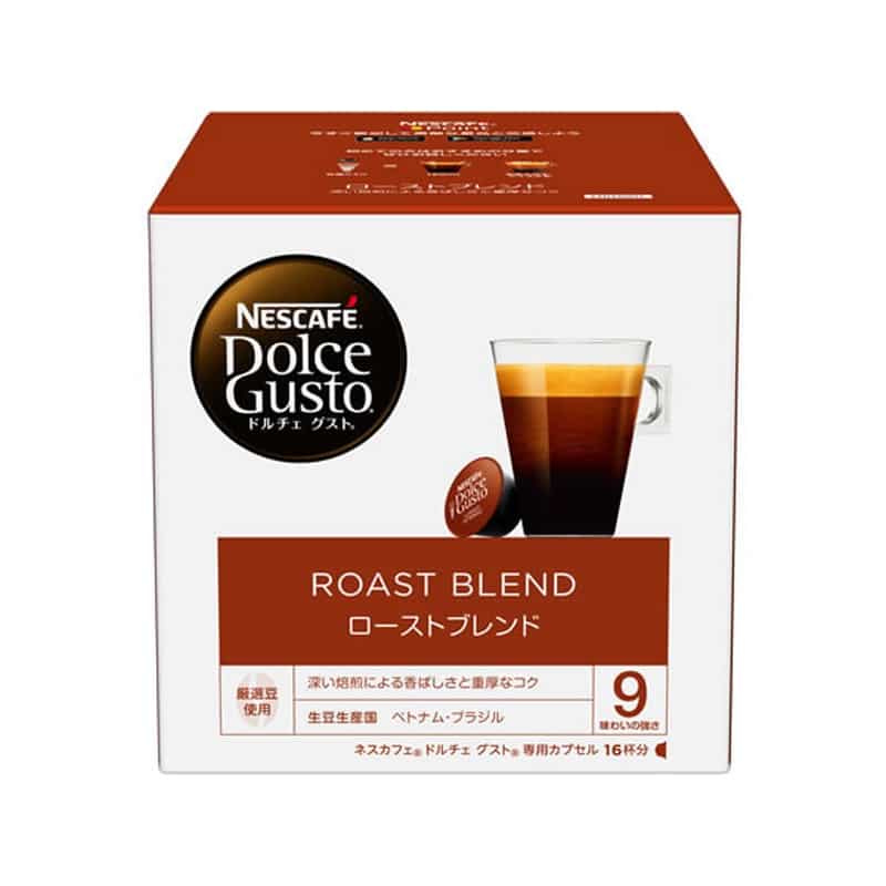 ネスレ ネスカフェ ドルチェ グスト 専用カプセル ローストブレンド 16杯分 1箱※軽(ご注文単位1箱)【直送品】